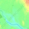Topografisk karta Aapajoki, höjd, relief