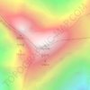Topografisk karta 加拉白垒/སྐྱ་ལྷ་པད་རི, höjd, relief