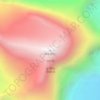 Topografisk karta 纳木那尼/གནས་མོ་སྣ་གཉིས།, höjd, relief