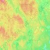 Topografisk karta Surahammars kommun, höjd, relief
