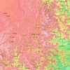 Topografisk karta ཟུང་ཆུ་རྫོང་ 松潘县, höjd, relief